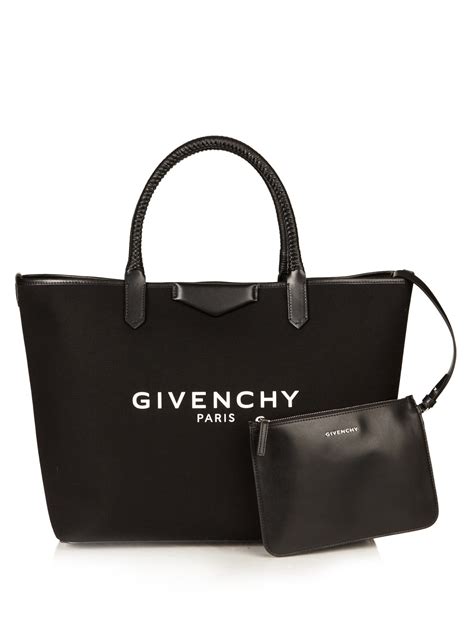 givenchy tote bag black|givenchy black tote.